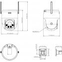 IP ROTARY OUTDOOR CAMERA P5AE-PV Picco A2 Wi-Fi - 5 Mpx 4 mm DAHUA IP ROTARY OUTDOOR CAMERA P5AE-PV Picco A2 Wi-Fi - 5 Mpx 4 mm DAHUA