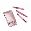 Tweezerman Mini Travel Tweezer Set Micro Mini Tweezer Set