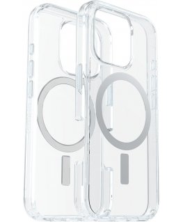Otterbox Symmetry Clear for MagSafe -suojakuori, iPhone 16 Pro, kirkas