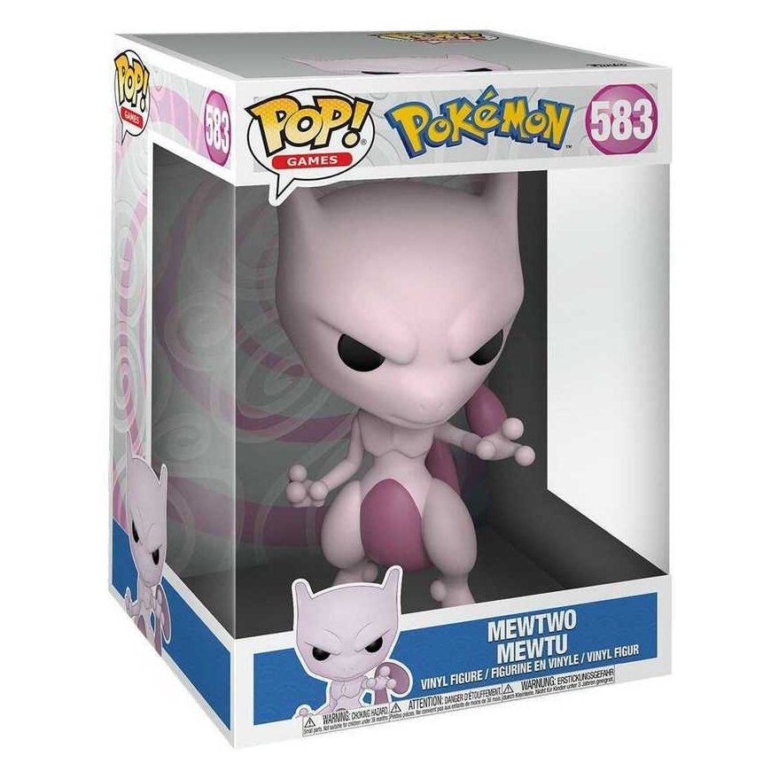 FUNKO POP! Jumbo Vinyl Figure: Pokemon - Mewtwo – 2