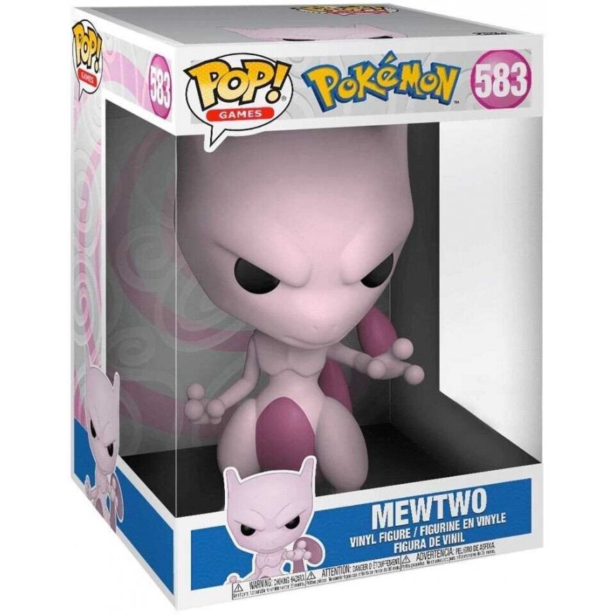 FUNKO POP! Jumbo Vinyl Figure: Pokemon - Mewtwo – 5