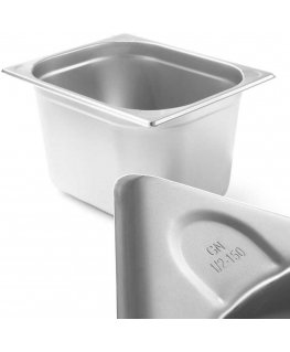 Pojemnik GN 1/2 plieno Kitchen Line aukštis 150 mm - Hendi 806340
