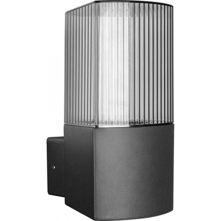 Wall lamp Orno PEONIA garden equipment, E27, max. 15W, IP54, black – 2