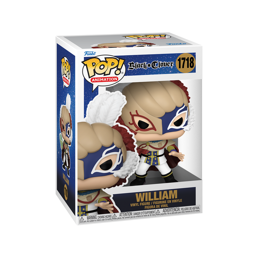 FUNKO POP! Vinyl Figure: Black Clover - William Vangeance