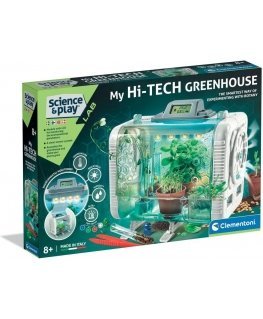 Clementoni greenhouse with temperature and humidity controls