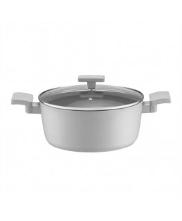 Puodas aluminiowy su dangteliu Gris 28 cm 6,5 l AMBITION