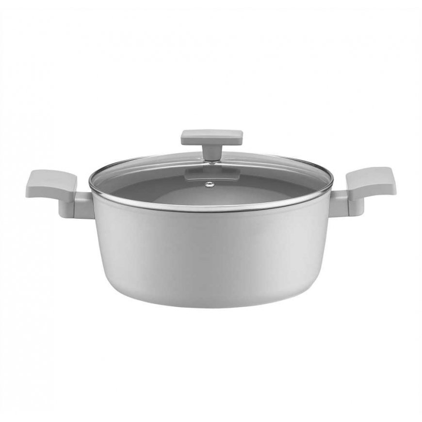 Puodas aluminiowy su dangteliu Gris 28 cm 6,5 l AMBITION