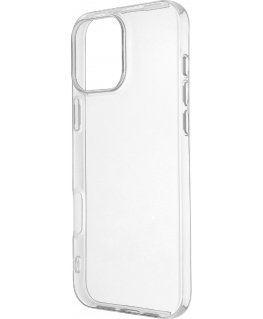 Wave silicone protector, iPhone 16 Pro Max, transparent