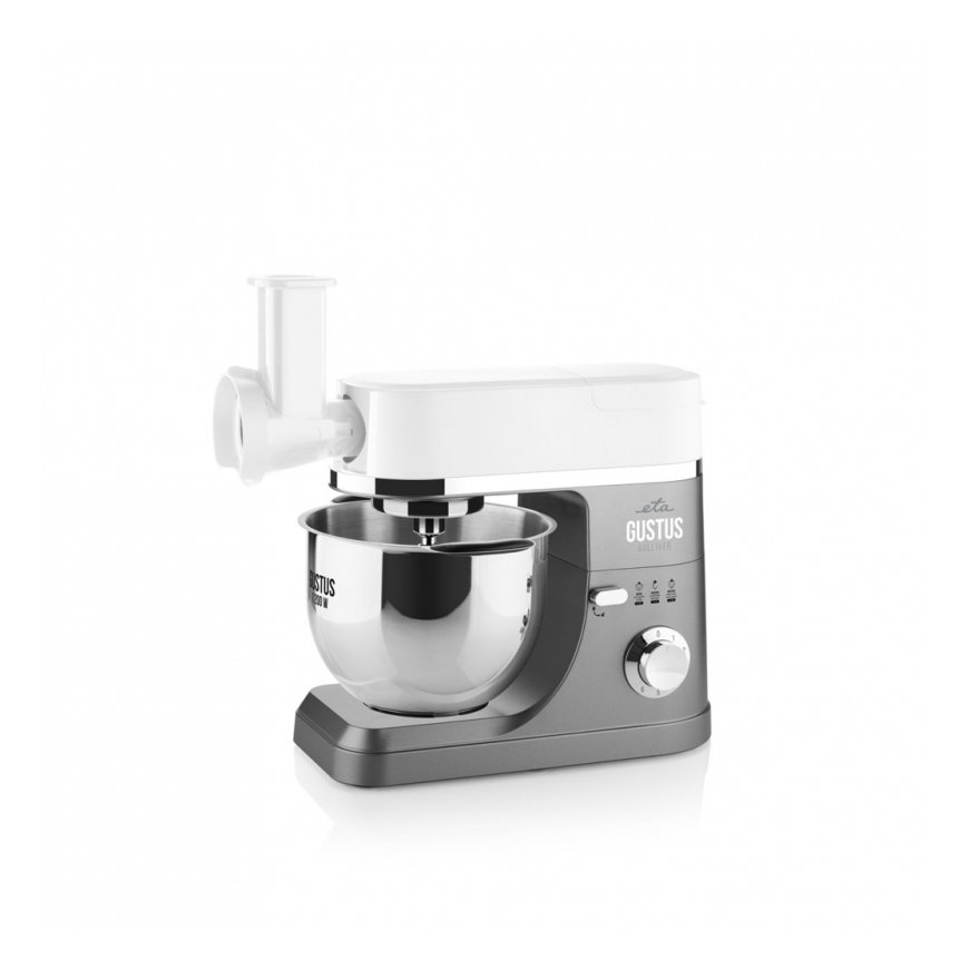 Eta ETA412890010 virtuvinis kombainas 1200 W 5,5 L Pilka, Balta – 4