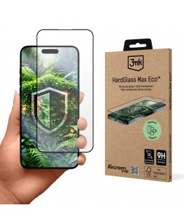 3MK HardGlass Max Eco iPhone 15 Pro GRS CU 1304127