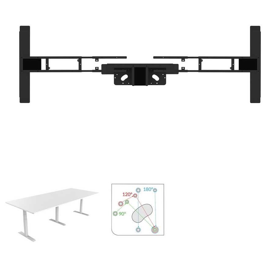 Spacetronik SPE-323TB electric table frame – 4