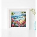 Letistitch Siuvinėjimo kryželiu rinkinys "Rojus" 21x21cm SLETIL8099