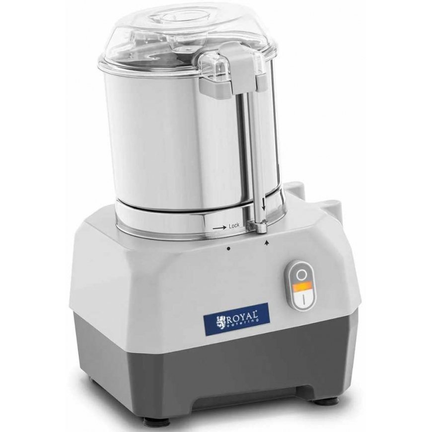 Royal Catering Maitinimo pjaustyklė mėsai, daržovėms, žolelėms pjaustyti, maišyti 1500 aps./min. 5 l 735 W – 2
