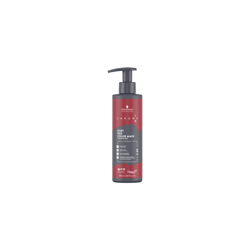 Schwarzkopf Chroma ID Color Mask 300ml - 6-88 Ruby Raudona