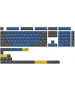 Keyboard Keychron Double shot PBT Full Set (Cherry profile - Blue, Black, Yellow) Keycap set