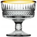 Pucharki do lodów Elysia Gold 250 ml 2 sztuki PASABAHCE Pucharki do lodów Elysia Gold 250 ml 2 sztuki PASABAHCE
