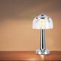 Lampka Biurkowa Nocna V-TAC 1W LED 26cm Ładowanie USB Ściemnianie Chrom VT-1048 3000K-6000K 55lm Lampka Biurkowa Nocna V-TAC 1W LED 26cm Ładowanie USB Ściemnianie Chrom VT-1048 3000K-6000K 55lm