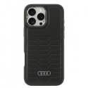 Audi Synthetic Leather MagSafe iPhone 16 Pro Max 6.9" czarny|bla Audi Synthetic Leather MagSafe iPhone 16 Pro Max 6.9" czarny|bla