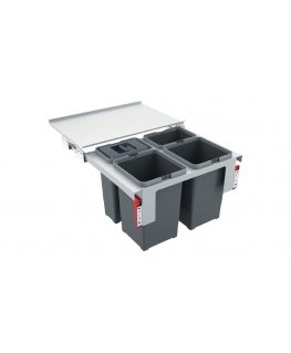 Franke Sorter Garbo 60-4 40 L 4 корзина(ы) Серый