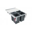 Franke Sorter Garbo 60-4 40 L 4 siets/ sieti Pelēks Franke Sorter Garbo 60-4 40 L 4 siets/ sieti Pelēks