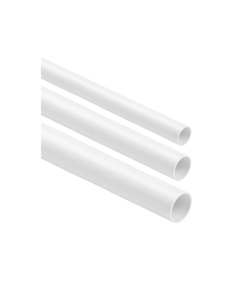 Stasinski Strong, smooth pipe for electrical installation WHITE RL-25 2m (25 pcs.)