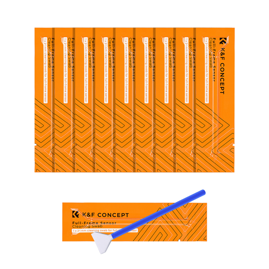 Valiklis Kampf K&F Concept cleaning kit for full-frame sensors Sensor Cleaning Swab Kit – 2
