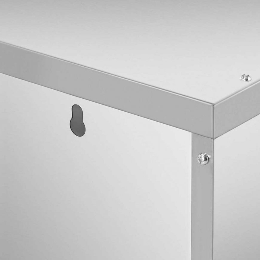 Royal Catering Cabinet ścienna gastronomiczna with drzwiami przesuwanymi STAL 150 kg 150 x 40 x 50 cm – 4