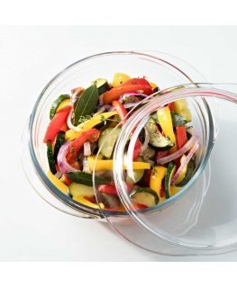 Naczynie żaroodporne with lid 3 l 4in1 round PYREX