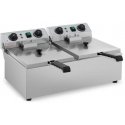 Royal Catering Gruzdintuvė nastawna gastronomiczna elektrinė TIMER 230 V 2 x 3200W 2 x 10 L Royal Catering Gruzdintuvė nastawna gastronomiczna elektrinė TIMER 230 V 2 x 3200W 2 x 10 L