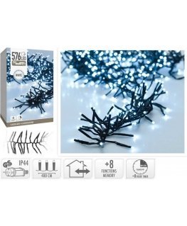 Christmas Decoration CHRISTMAS LIGHT CHAIN 576 LED TIMER COLD White