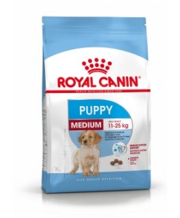 Royal Canin Medium Puppy 4 kg Koiranpentu Maissi, Siipikarja