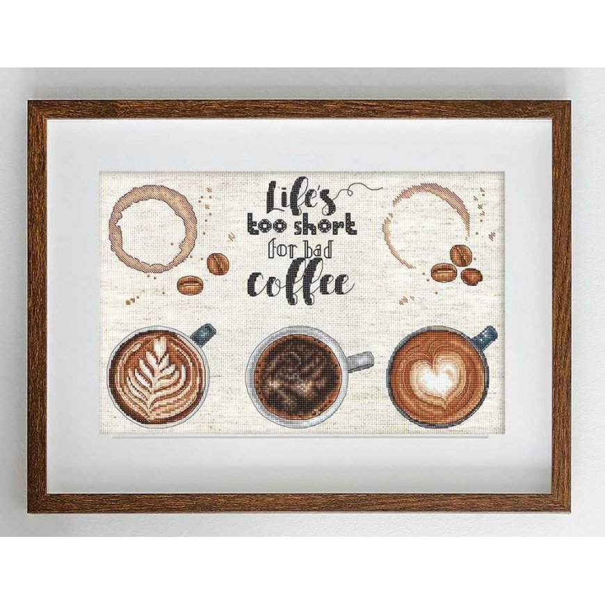 Letistitch Cross stitch kit "Life