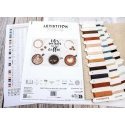 Letistitch Cross stitch kit "Life is too short for bad coffee" 29x19cm SLETIL8097