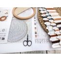 Letistitch Cross stitch kit "Life is too short for bad coffee" 29x19cm SLETIL8097