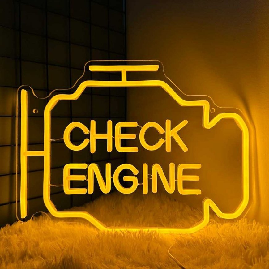 ATL ZD135 Check engine neon led 30x22 – 2