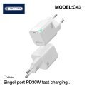 Jellico C43 Mini PD 30W QC 3.0 Smart Adaptive Fast Charger with Jellico C43 Mini PD 30W QC 3.0 Smart Adaptive Fast Charger with