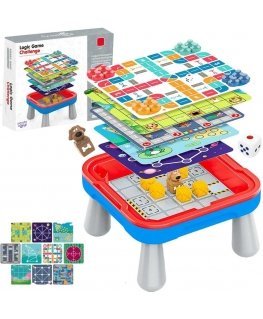 WOOPIE Table Gier Planszowych Logicznych 65 e. Set 10w1