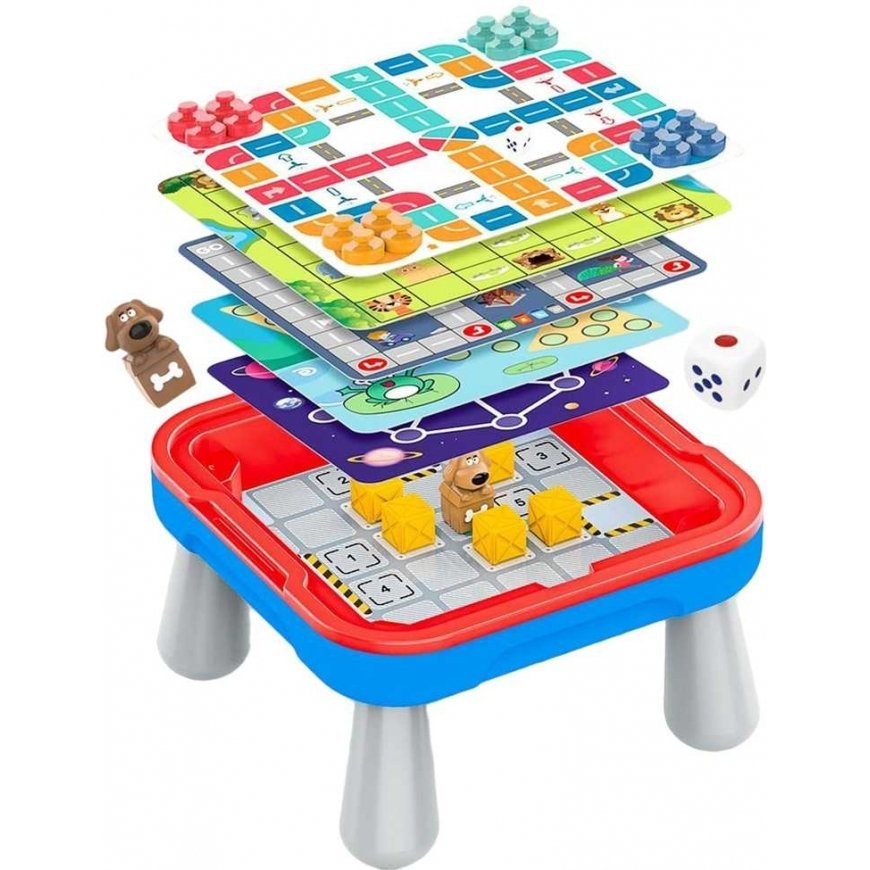 WOOPIE Table Gier Planszowych Logicznych 65 e. Set 10w1 – 2