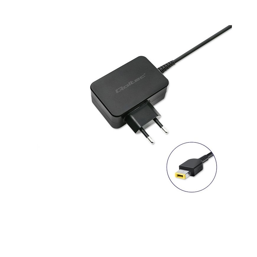 Qoltec 51035 toiteadapter ja vaheldi Hoonesisene 45 W Must – 4