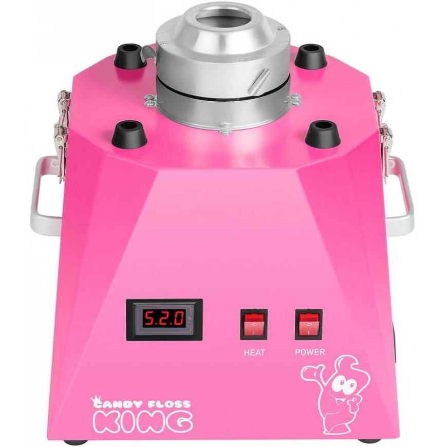 Cotton candy machine LED pink 52cm 1030W Royal Catering RCZK-1030-WR – 3