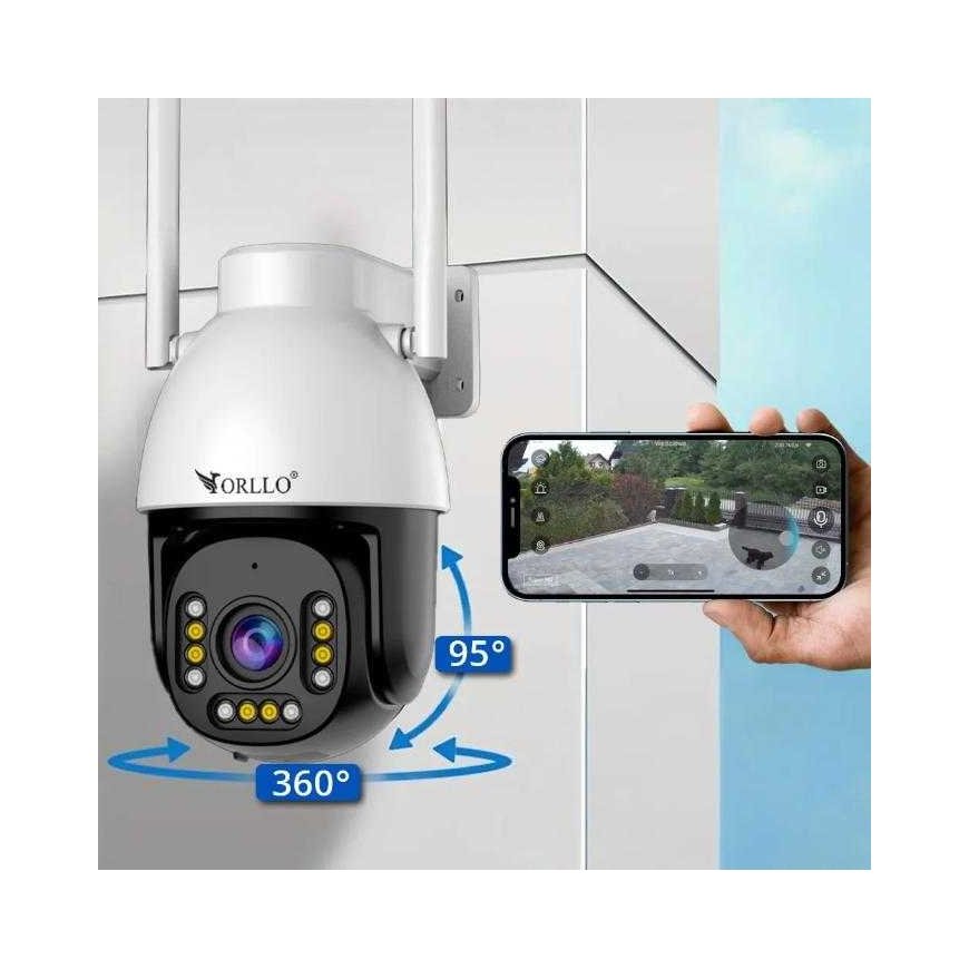 Orllo IP kamera, išorinė, pasukama, x10 priartinimas, ORLLO Z9 ULTRA – 5