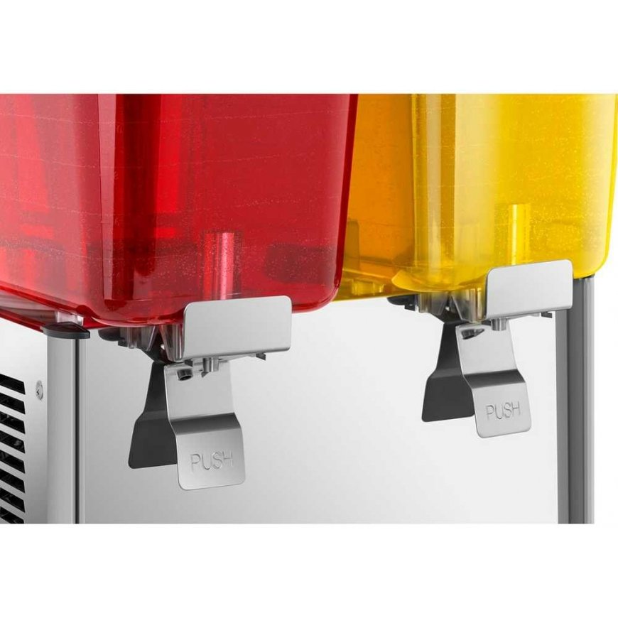 Royal Catering Juice cooler dispenser, double, 2x 18L – 2