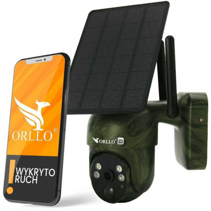 Orllo IP camera, wireless 4G LTE