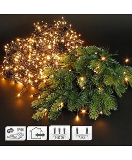 Christmas Gifts LAMPKI CHOINKOWE ŁAŃCUCH ŚWIETLNY 720 LED CIEPŁY WHITE