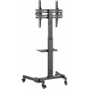 Cabletech Mobile TV holder - stand with shelf Cabletech Mobile TV holder - stand with shelf