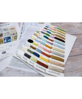 Letistitch Counted Cross Stitch Kit "Dog Calendar" 43x41cm SLETIL8086