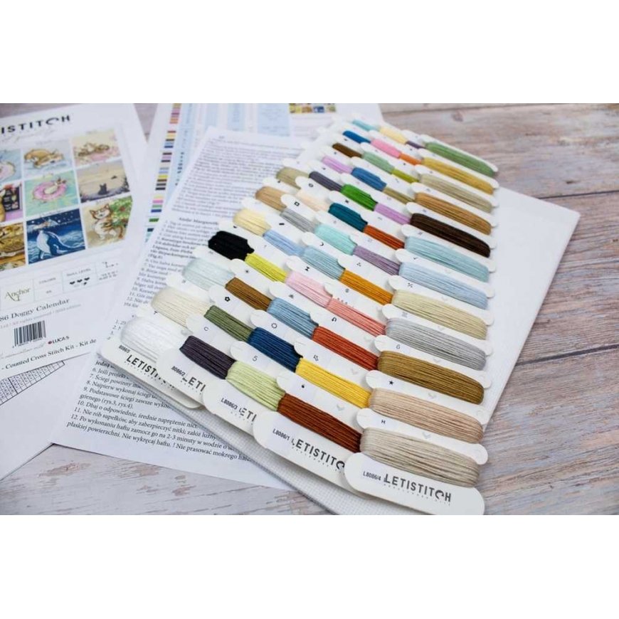 Letistitch Counted Cross Stitch Kit &quot