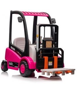Lean Cars Baterija Forklift XMX638 Rožinė