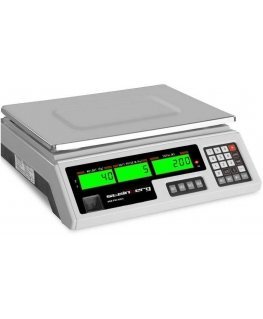 Steinberg Systems Svarstyklės sklepowa kontrolna 339x233mm maitinimo šaltinis + akumulator 40kg / 2g - balta
