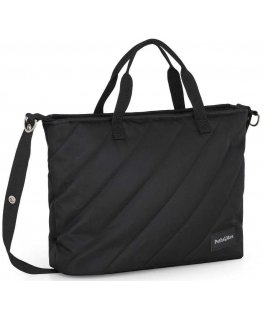 Petite&Mars Mia - quilted bag for mom | Absolute black